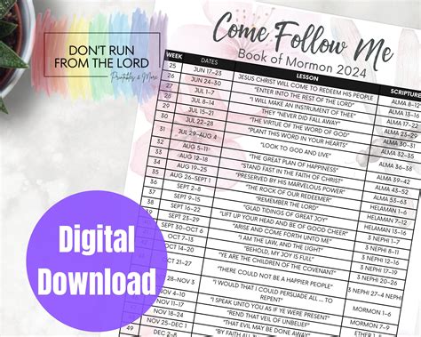 come follow me primary lesson|come follow me primary helps 2023.